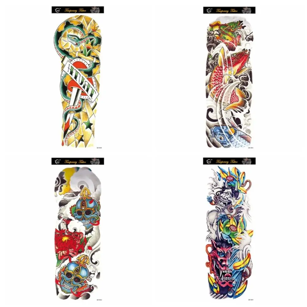 Waterproof Fake Tattoo Sticker Disposable Sweatproof Temporary Tattoo Sticker Realistic Long Lasting Large Arm Sleeve Tattoo
Waterproof Fake Tattoo Sticker Disposable Sweatproof Temporary Tattoo Sticker Realistic Long Lasting Large Arm Sleeve Tattoo