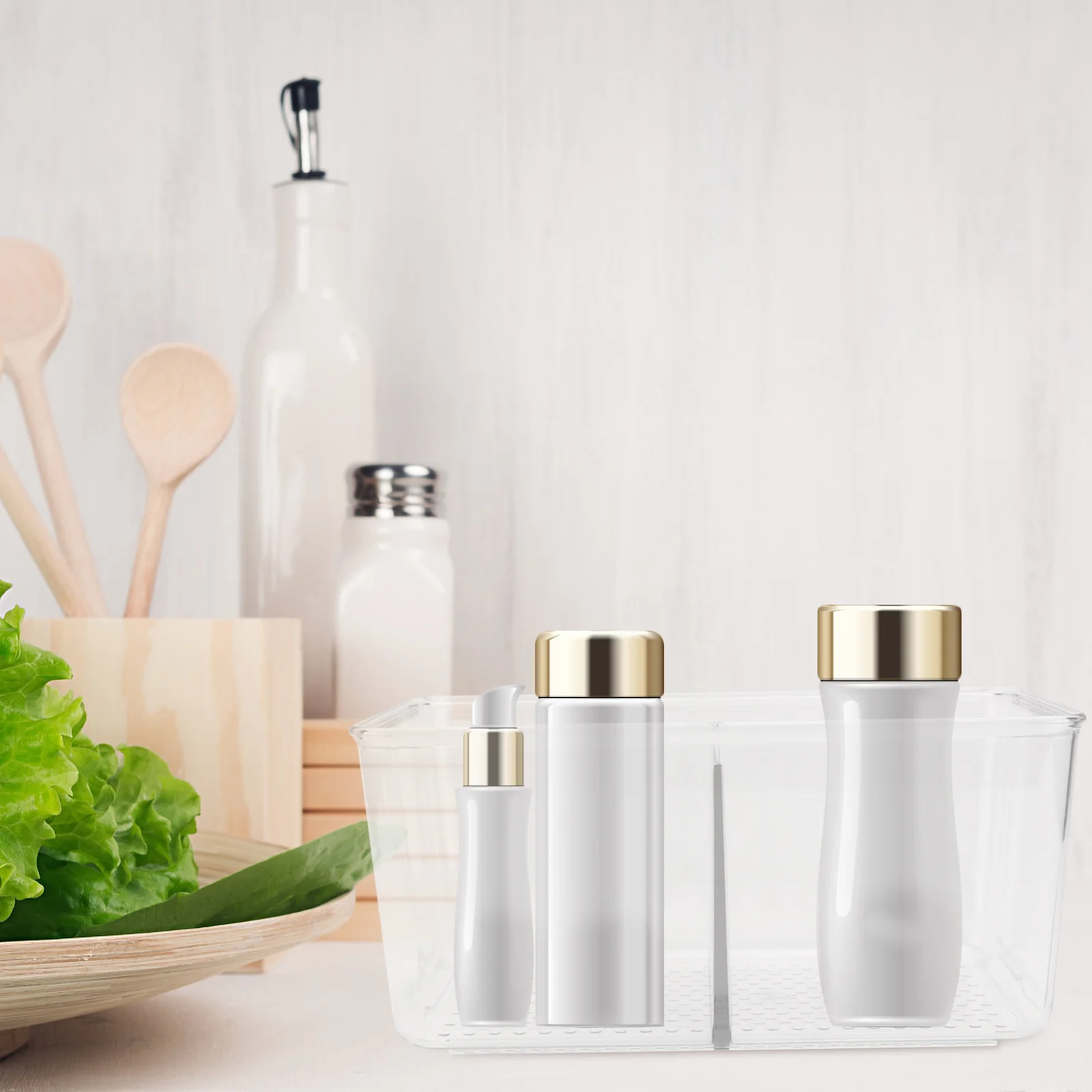 Desk Storage Box Shelves Plastic Compartment Vanity Organizer Makeup Brush Rack
Desk Storage Box Shelves Plastic Compartment Vanity Organizer Makeup Brush Rack