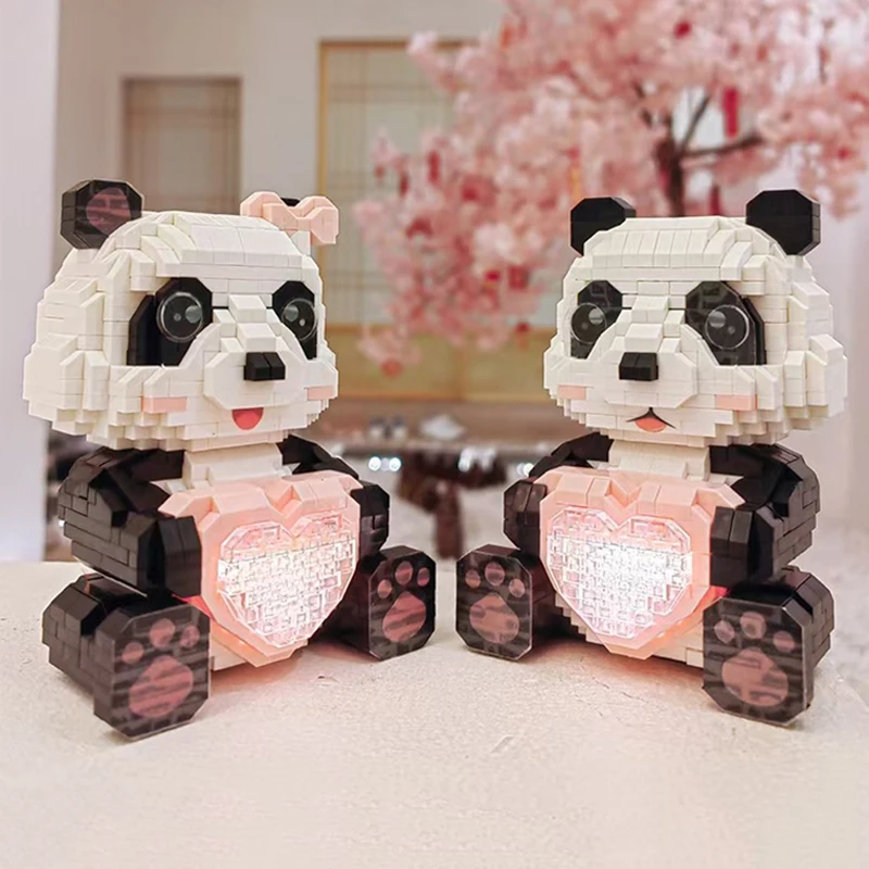 Creative Animal Building Blocks Cute Panda Diamond Blocks Toys for Girls Boys Birthday Gift DIY Bricks Construction Toys
Creative Animal Building Blocks Cute Panda Diamond Blocks Toys for Girls Boys Birthday Gift DIY Bricks Construction Toys