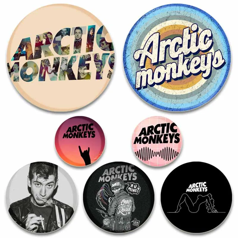 58mm Arctic Monkeys Icons Lapel Pins Music Albums Rock Brooch Badge for Clothes Backpack Decoration Fashion Jewelry Accessories
58mm Arctic Monkeys Icons Lapel Pins Music Albums Rock Brooch Badge for Clothes Backpack Decoration Fashion Jewelry Accessories