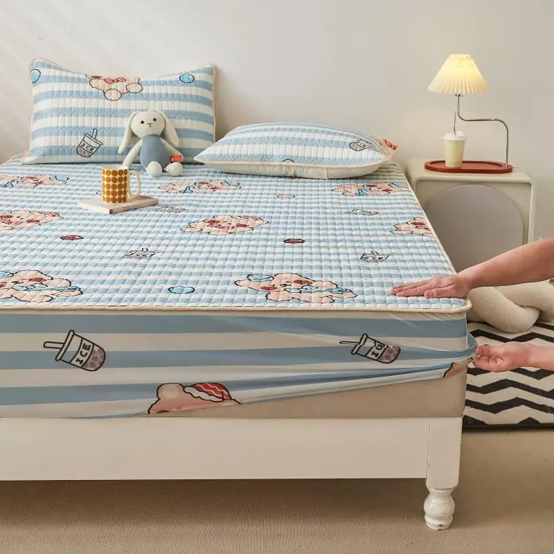 Ice Cool Bed Mat Fitted Sheet Comfortable Latex Summer Sleep Mattress Topper Bedspreads Cover Queen Size Bed Linen for Bedroom
Ice Cool Bed Mat Fitted Sheet Comfortable Latex Summer Sleep Mattress Topper Bedspreads Cover Queen Size Bed Linen for Bedroom