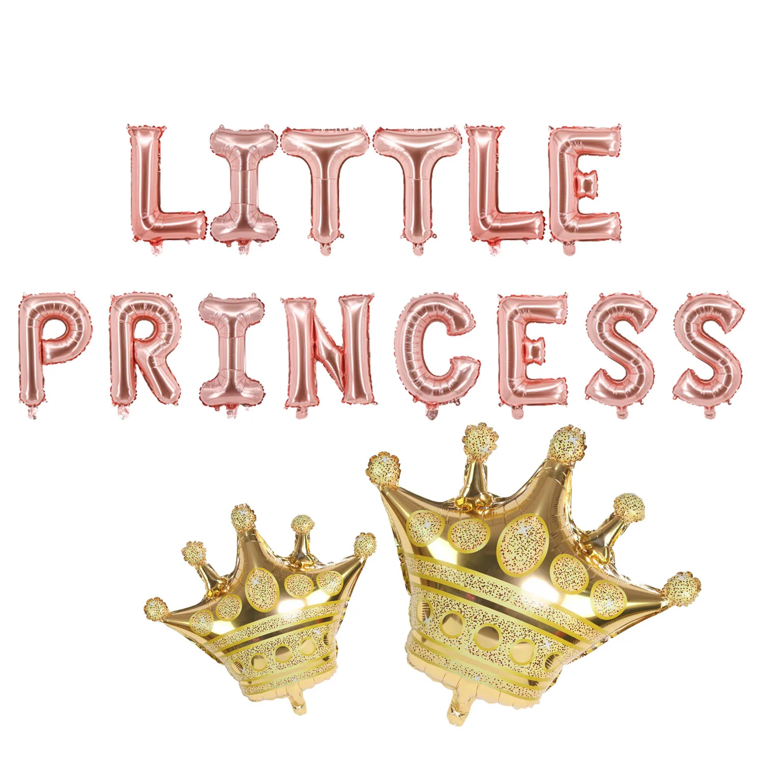 Little Princess Baby Shower Decoration with Little Princess Crown Foil Rose Gold Balloons Girls Birthday Baby Shower Decoration
Little Princess Baby Shower Decoration with Little Princess Crown Foil Rose Gold Balloons Girls Birthday Baby Shower Decoration