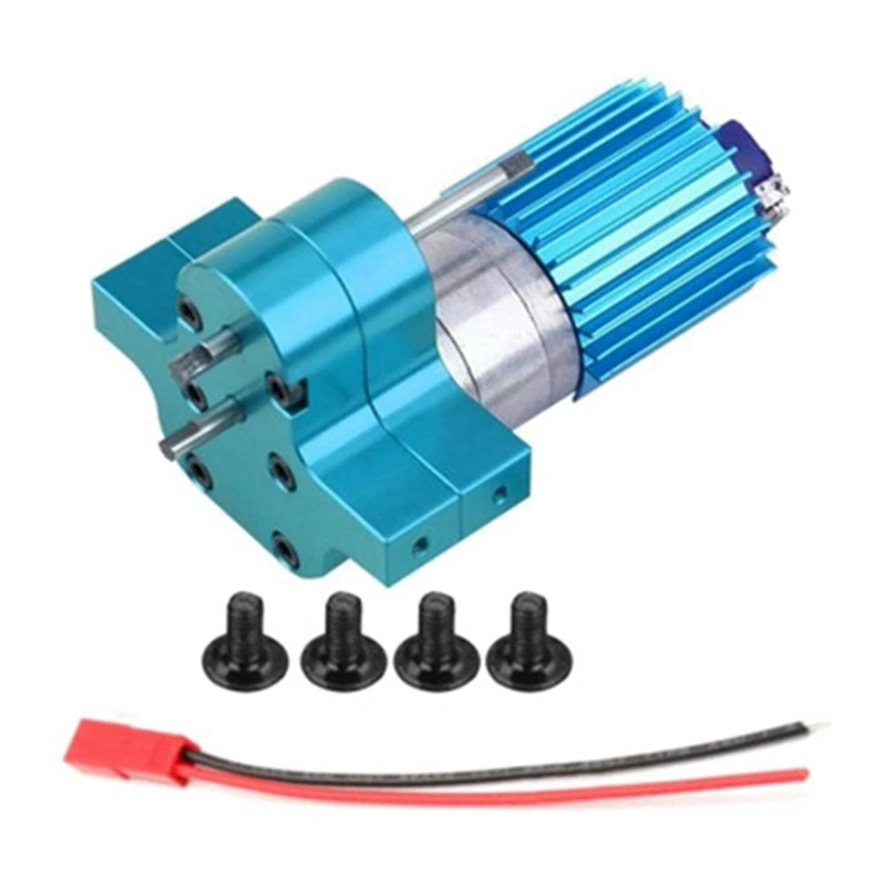For MN WPL All-Metal Wave Box With Metal Teeth 370 Deceleration Motor Half Kapika ,Blue
For MN WPL All-Metal Wave Box With Metal Teeth 370 Deceleration Motor Half Kapika ,Blue