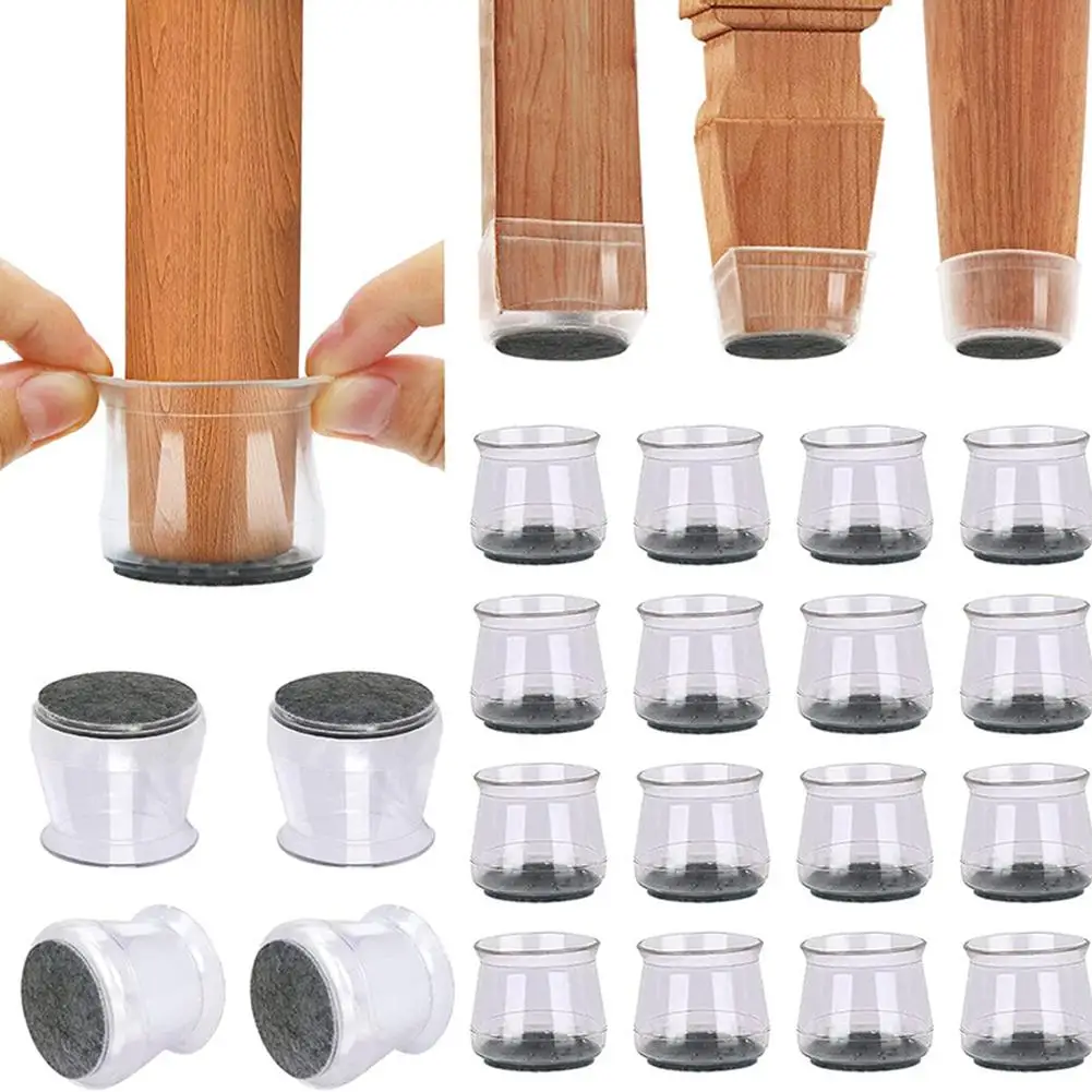 2022 Transparent Chair Leg Protector Non-slip Protect Floor From Scratches For Tables Cabinets Beds Chairs
2022 Transparent Chair Leg Protector Non-slip Protect Floor From Scratches For Tables Cabinets Beds Chairs