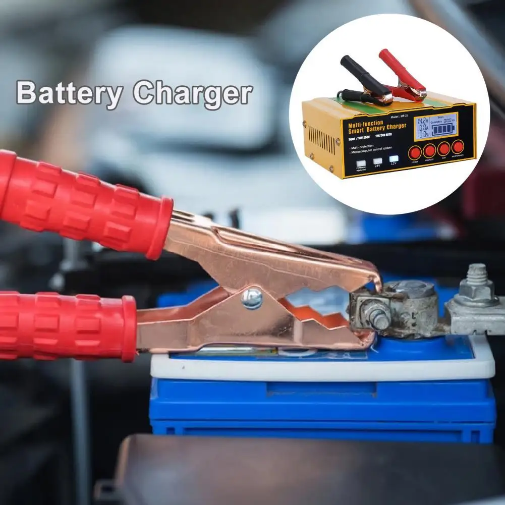 Storage Battery Charger Practical Durable Multiple Protection for Motorcycle Automatic Battery Charger Battery Charger
Storage Battery Charger Practical Durable Multiple Protection for Motorcycle Automatic Battery Charger Battery Charger