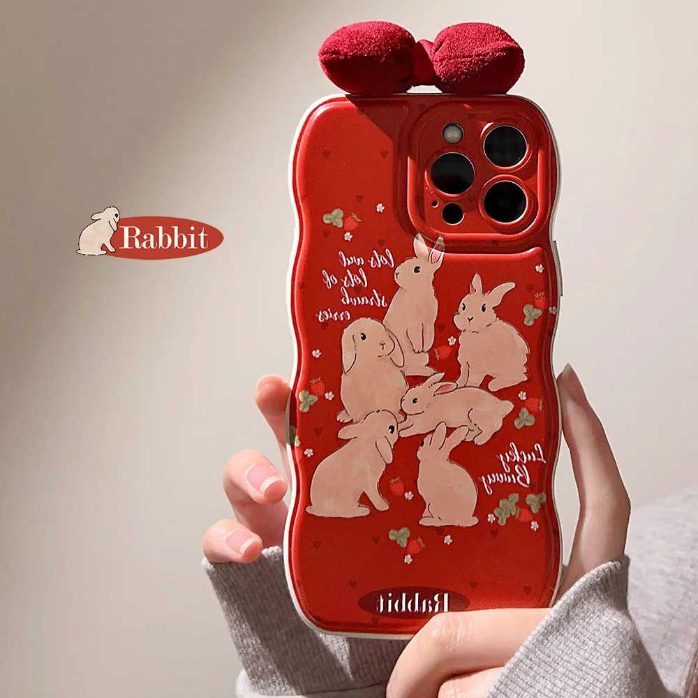 Red Vintage Rabbit Bowknot Phone Case Apple 14pro11max iphone13/12/11 Fall proof Fashion Phone Case
Red Vintage Rabbit Bowknot Phone Case Apple 14pro11max iphone13/12/11 Fall proof Fashion Phone Case