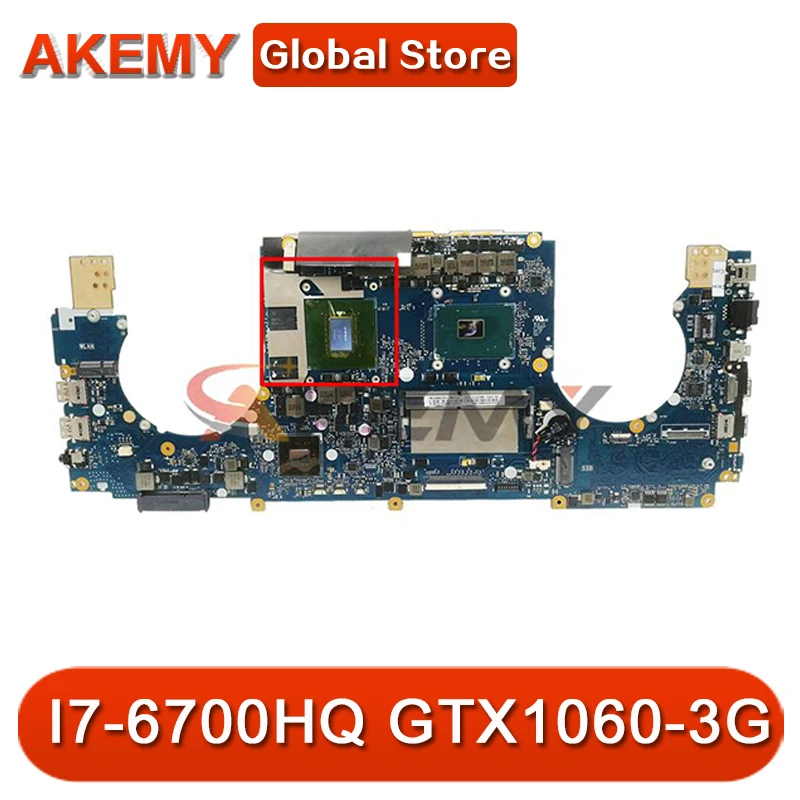 GL502VM is suitable for ASUS ROG GL502V GL502VM GL502VMZ GL502VMK GL502VML laptop motherboard I7-6700HQ GTX1060-3G 8G-RAM 100%
GL502VM is suitable for ASUS ROG GL502V GL502VM GL502VMZ GL502VMK GL502VML laptop motherboard I7-6700HQ GTX1060-3G 8G-RAM 100%