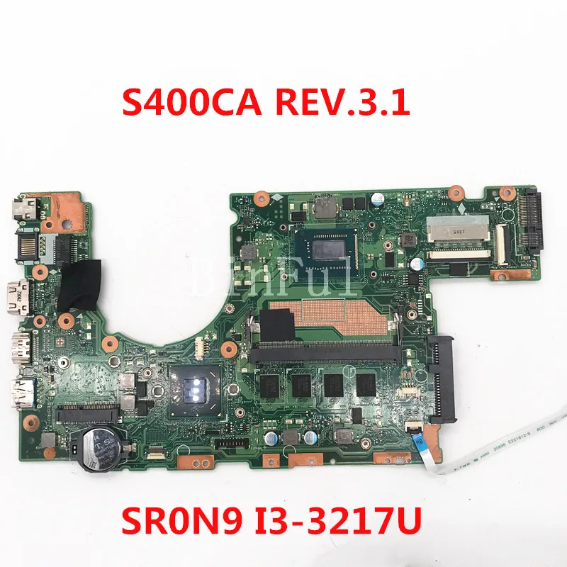 High Quality For ASUS S400CA REV.3.1 Mainboard With SR0N9 I3-3217U CPU DDR3 Notebook 100% Full Tested Working Well Free Shipping
High Quality For ASUS S400CA REV.3.1 Mainboard With SR0N9 I3-3217U CPU DDR3 Notebook 100% Full Tested Working Well Free Shipping