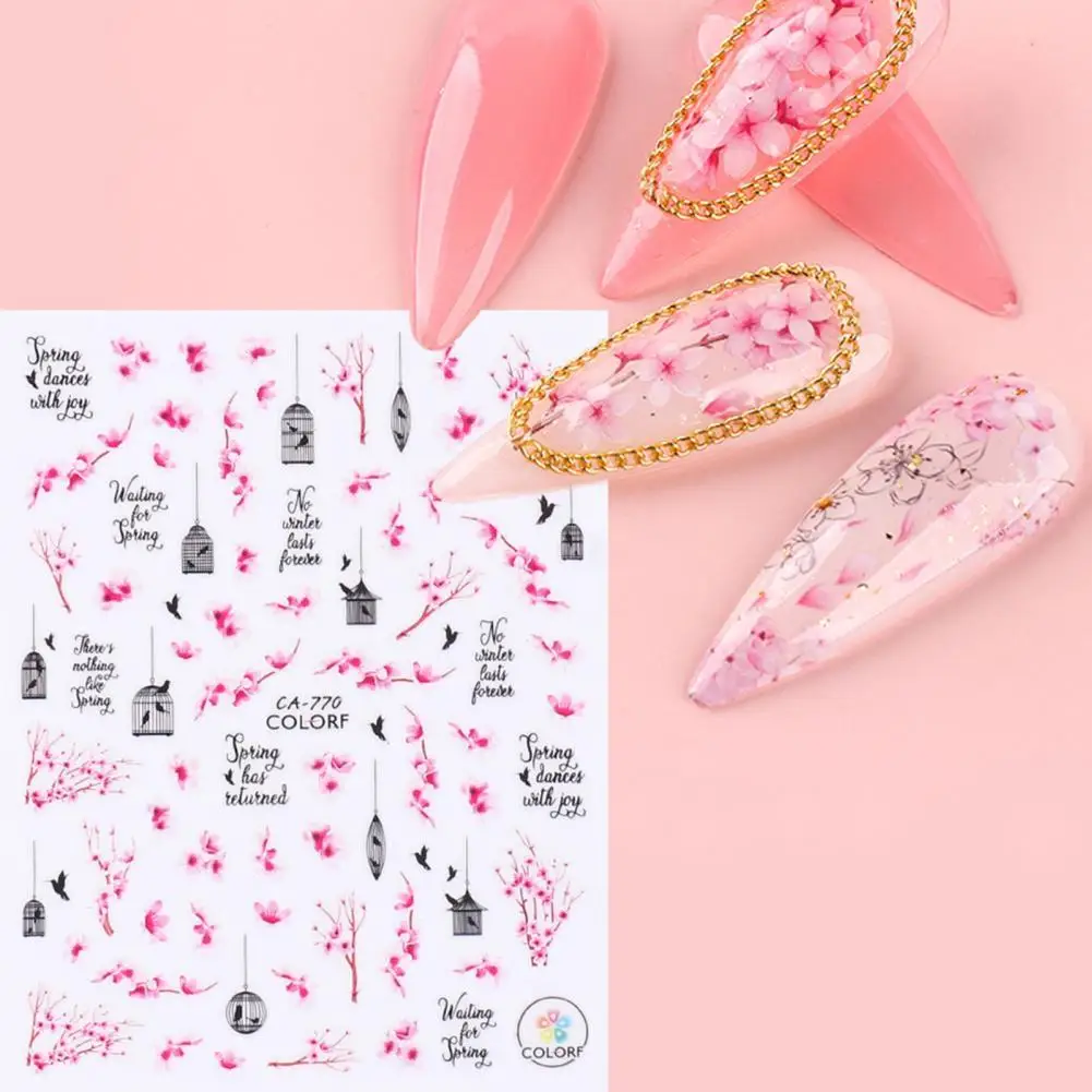 Delicate Accessory Exquisite Flower Leaf Butterfly Girls Nail Sticker Decor for Travel Nail Decal Nail Sticker
Delicate Accessory Exquisite Flower Leaf Butterfly Girls Nail Sticker Decor for Travel Nail Decal Nail Sticker