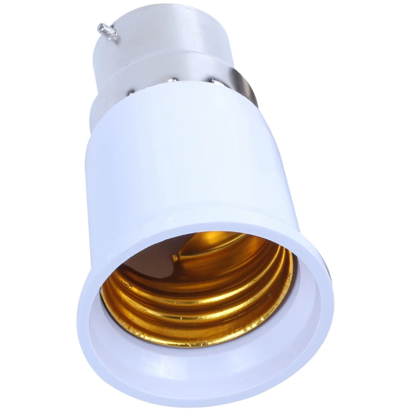 6 x Bayonet BC Cap B22 To E27 ES Screw Light Bulb Lamp Base Socket Converter Extender Adaptor Holder Fitting 220-240V [En
6 x Bayonet BC Cap B22 To E27 ES Screw Light Bulb Lamp Base Socket Converter Extender Adaptor Holder Fitting 220-240V [En