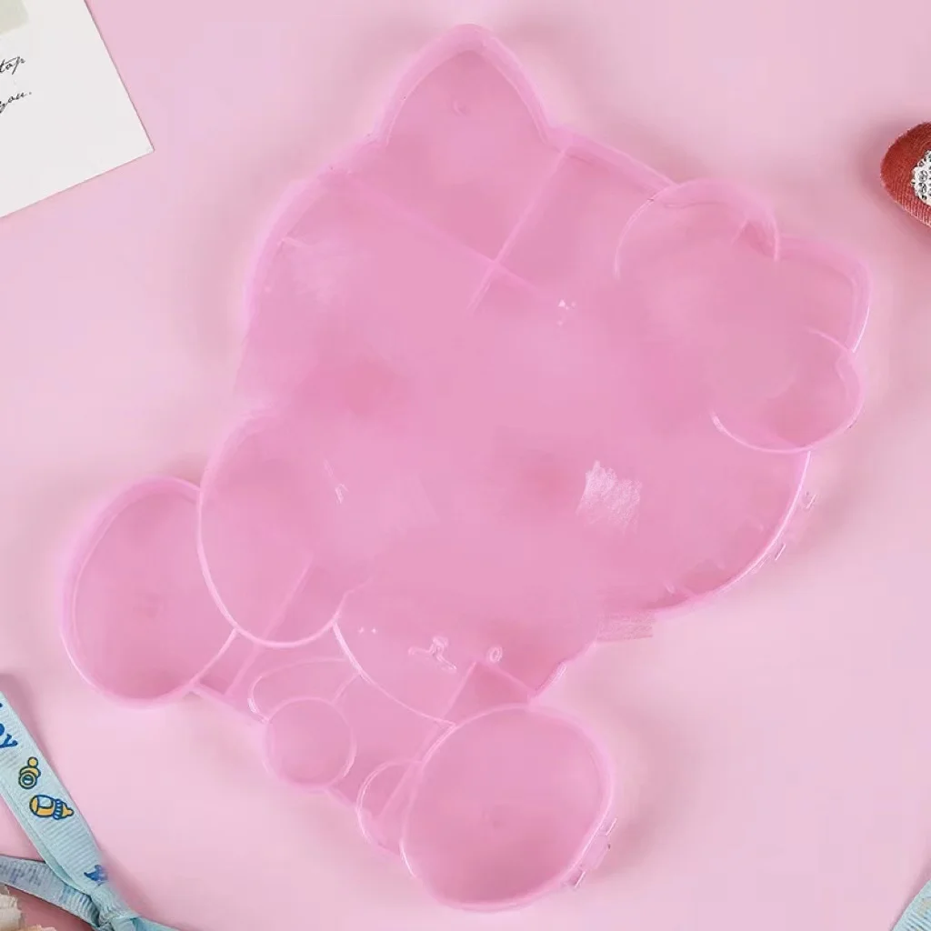 Wholesale Kawaii Bear Kitty Cat Design Plastic Manicure Accessories Jewelry Split Transparent Pink Nail Charms Storage Box
Wholesale Kawaii Bear Kitty Cat Design Plastic Manicure Accessories Jewelry Split Transparent Pink Nail Charms Storage Box