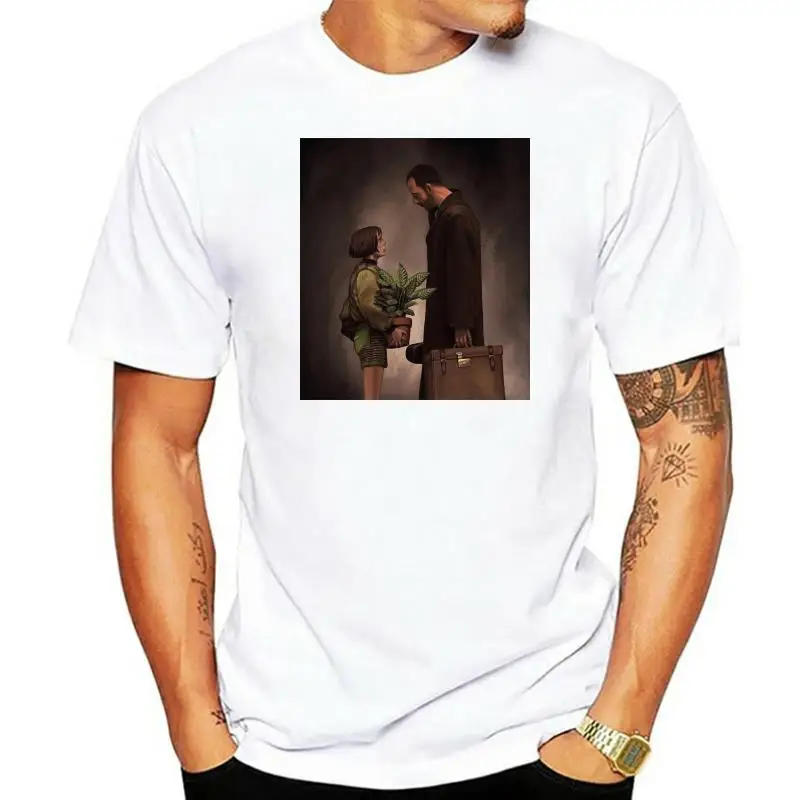 

Leon Matilda The Professional Jean Reno Movie Film Men Women Unisex T-Shirt 756 Summer Tee Shirt