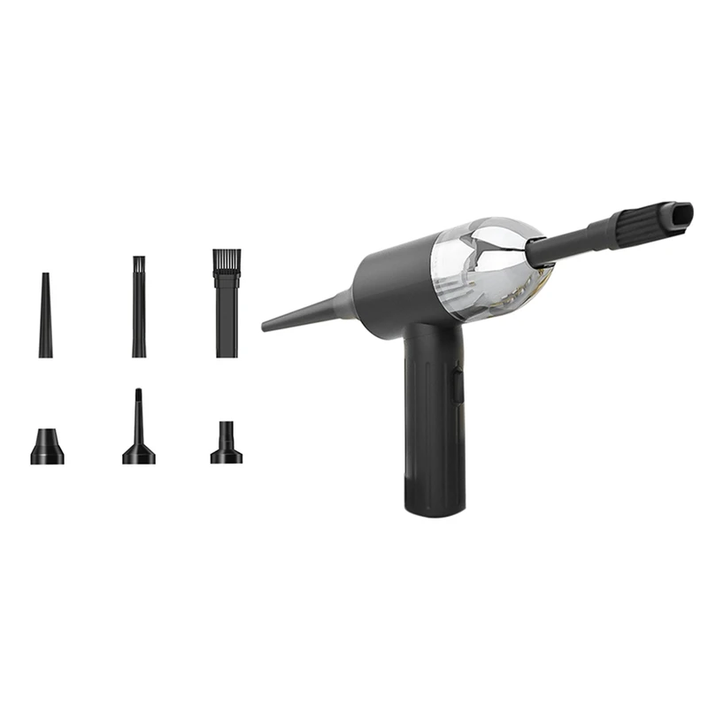 Cordless Air Duster,Vacuum Cleaner For Car 2In1,Handheld Electric Air Blower,Powerful Cleaning For Computer, Keyboard
Cordless Air Duster,Vacuum Cleaner For Car 2In1,Handheld Electric Air Blower,Powerful Cleaning For Computer, Keyboard