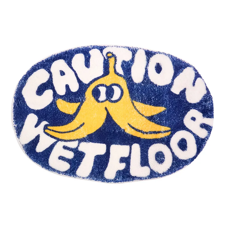 Caution Wet Floor Banana Peel Plush Rug Soft Doormat Floor Mat Carpet Home Living Bath Room Anti Slip Imitation Cashmere
Caution Wet Floor Banana Peel Plush Rug Soft Doormat Floor Mat Carpet Home Living Bath Room Anti Slip Imitation Cashmere