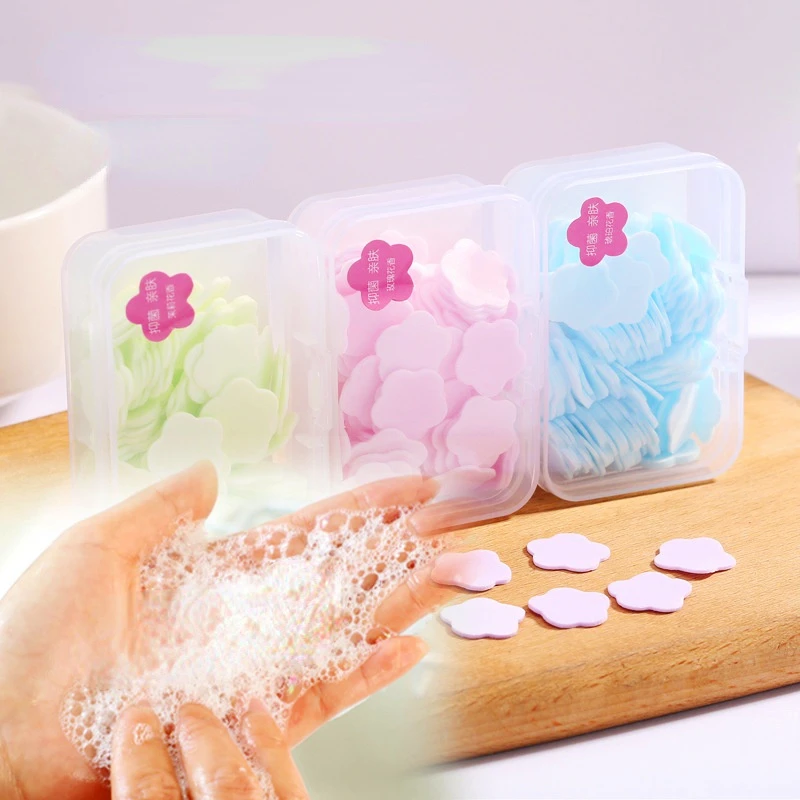 100pcs Soap Paper for Travel Flower Shape Soap Washing Hand Bath Cleaning Scented Slice Sheets Foaming Paper Soap Dishes Washing
100pcs Soap Paper for Travel Flower Shape Soap Washing Hand Bath Cleaning Scented Slice Sheets Foaming Paper Soap Dishes Washing