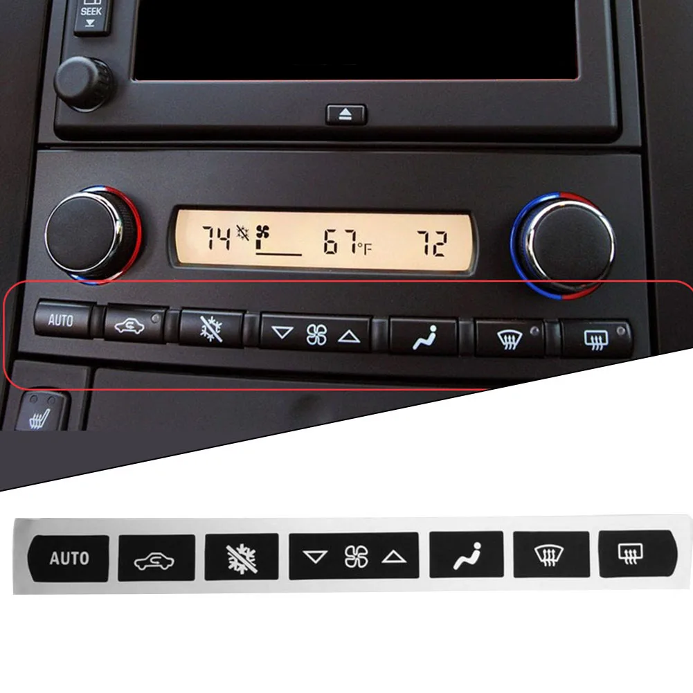 Sticker Button Sticker Car Sticker For Corvette C6 2005-2013 A/C Climate Control Button Car Accessories Hot Sale Brand New
Sticker Button Sticker Car Sticker For Corvette C6 2005-2013 A/C Climate Control Button Car Accessories Hot Sale Brand New
