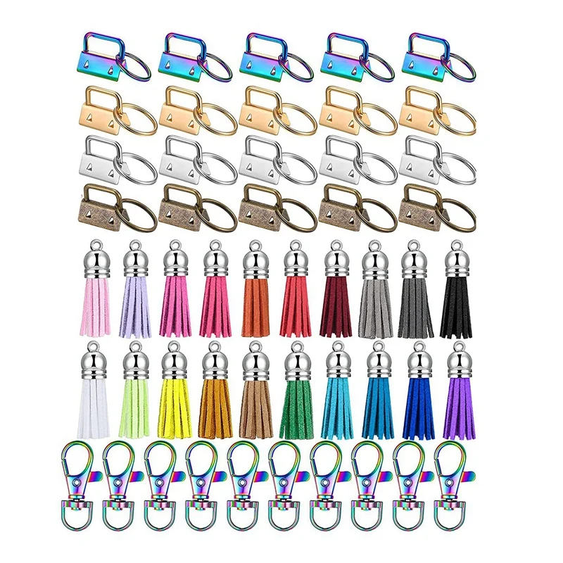 60 штук аксессуаров для брелоков с кисточками (серебро, золото, бронза, Радуга)
60 штук аксессуаров для брелоков с кисточками (серебро, золото, бронза, Радуга)