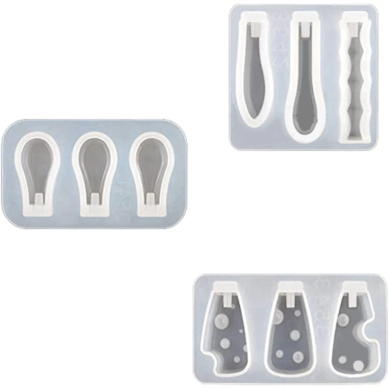 3Pcs Resin Knife Holder Handle Mold Collection Handle Resin Casting Mold For DIY Cutlery Handle Epoxy Resin Mold
3Pcs Resin Knife Holder Handle Mold Collection Handle Resin Casting Mold For DIY Cutlery Handle Epoxy Resin Mold