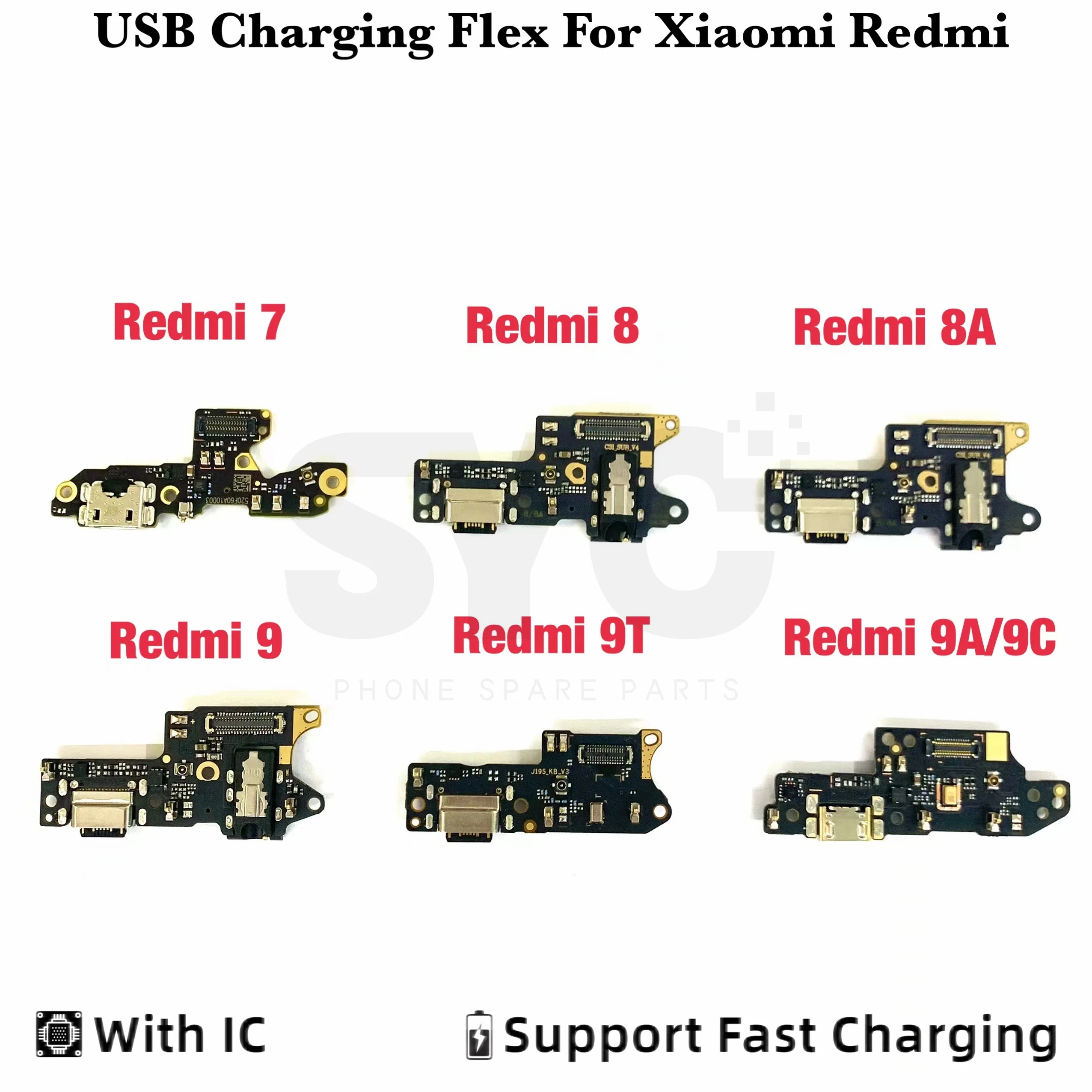1Pcs New USB Charging Port Connector Flex Cable With Microphone Mic For XiaoMi Redmi 6 7 8 8A 9 9A 9C Redmi 10 10C 10Prime
1Pcs New USB Charging Port Connector Flex Cable With Microphone Mic For XiaoMi Redmi 6 7 8 8A 9 9A 9C Redmi 10 10C 10Prime