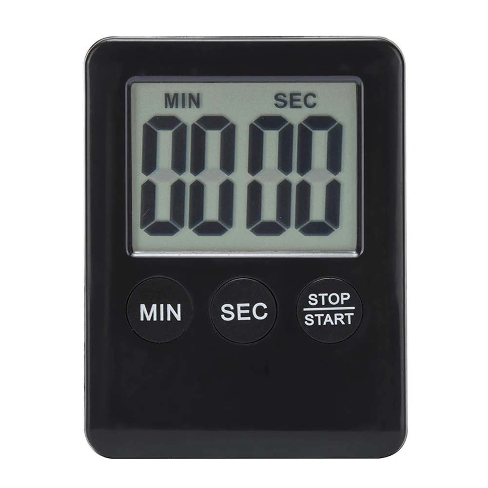 Magnetic Kitchen Timer Digital LCD Timer Manual Countdown Alarm Clock Mechanical Cooking Timer Cooking Shower Study Stopwatch
Magnetic Kitchen Timer Digital LCD Timer Manual Countdown Alarm Clock Mechanical Cooking Timer Cooking Shower Study Stopwatch