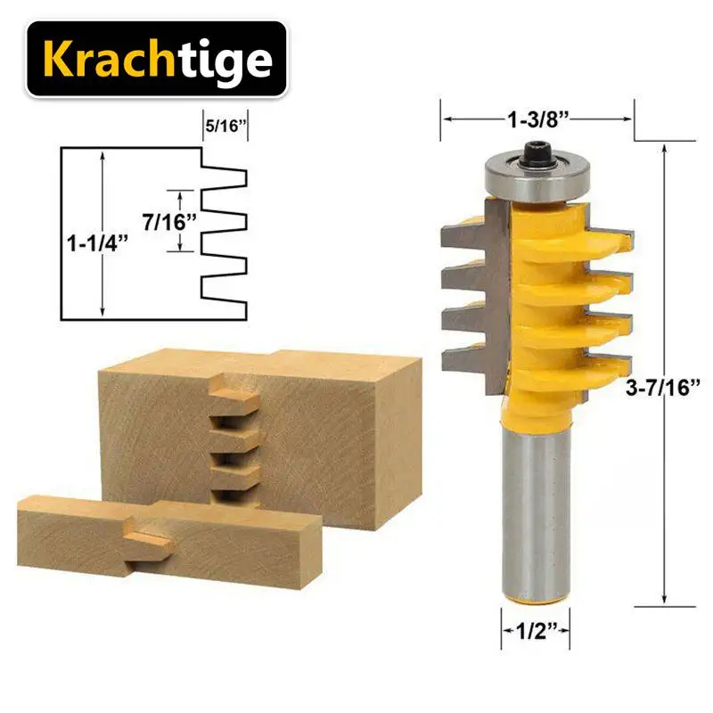 Krachtige 5/16 "регулируемая коробка & Finger Rail Stile клей Соединение фрезы Tenon Фрезерный резак Сверла хвостовик 1/2"
Krachtige 5/16 "регулируемая коробка & Finger Rail Stile клей Соединение фрезы Tenon Фрезерный резак Сверла хвостовик 1/2"