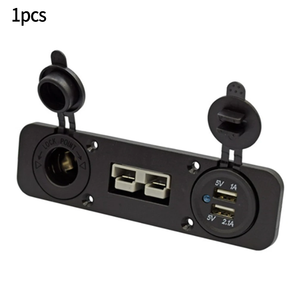 3 In 1 Flush Mount Recessed Plate Dual Quick Charge USB 3.0 Port 12/24V 50A Car Socket Digital LED Display For Anderson Plug
3 In 1 Flush Mount Recessed Plate Dual Quick Charge USB 3.0 Port 12/24V 50A Car Socket Digital LED Display For Anderson Plug