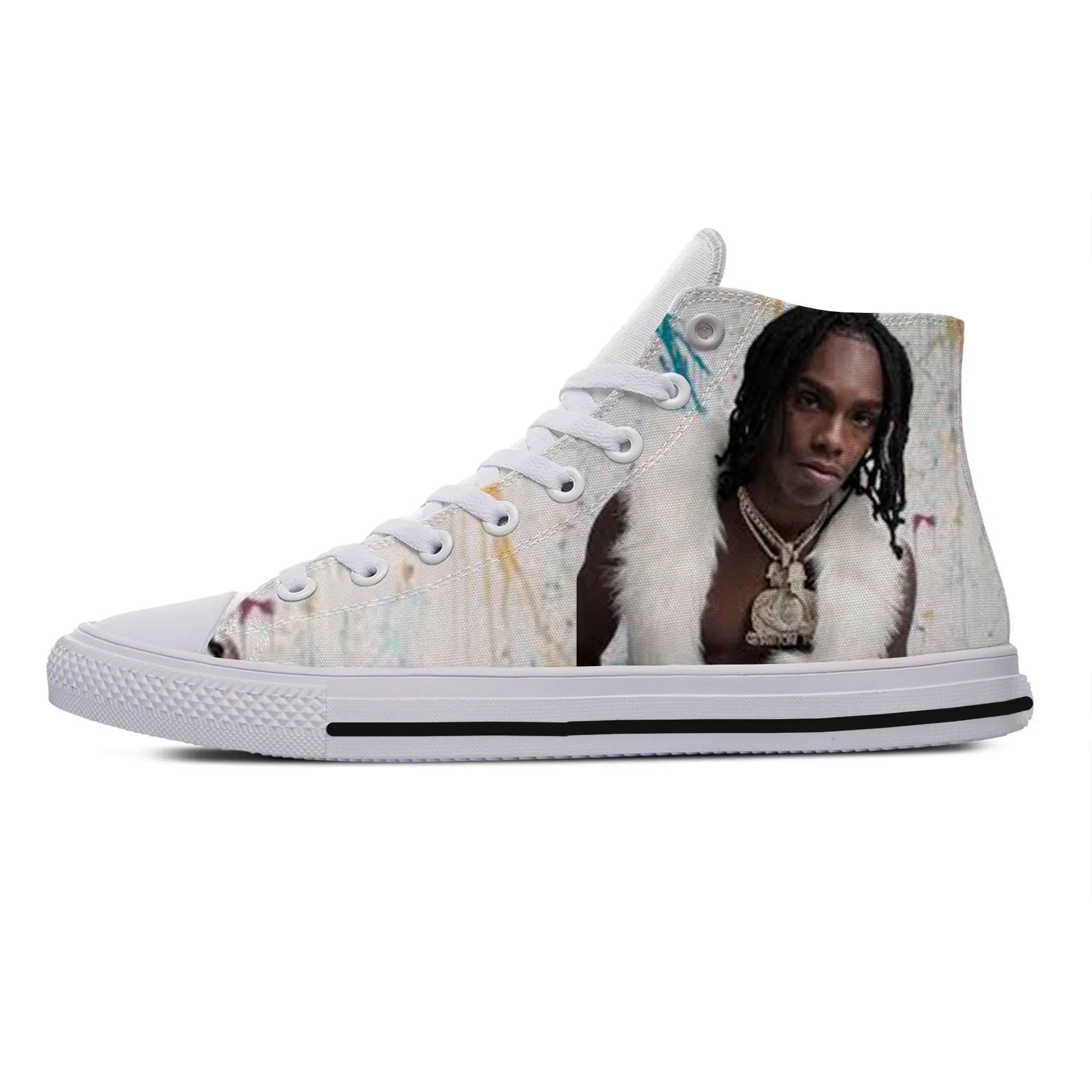 Hot Cool Fashion High New Summer Sneakers Handiness Casual Shoes Man Woman Hip Hop Rap YNW Melly High Top Latest Board Shoes
Hot Cool Fashion High New Summer Sneakers Handiness Casual Shoes Man Woman Hip Hop Rap YNW Melly High Top Latest Board Shoes