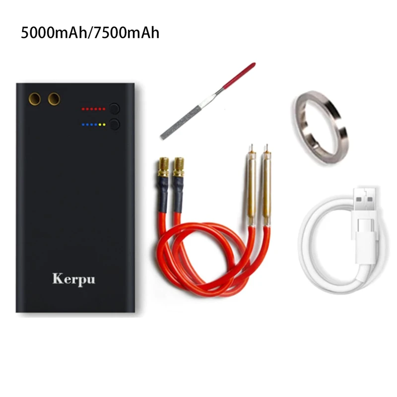 Upgraded 7500Mah Rechargeable Portable Spot Welder Machine 6 Gear Adjustable Mini Small Battery Spot Welder
Upgraded 7500Mah Rechargeable Portable Spot Welder Machine 6 Gear Adjustable Mini Small Battery Spot Welder