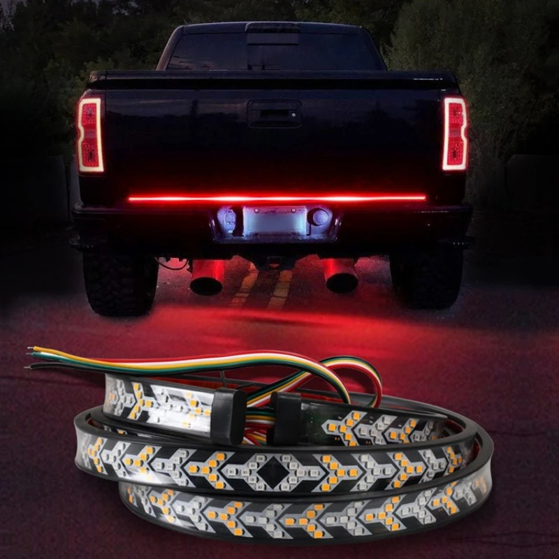 12V 24V Car Steering Brake Light Warning Signal Light LED Waterproof Multi-function Steering Reversing Double Flashing Light Bar
12V 24V Car Steering Brake Light Warning Signal Light LED Waterproof Multi-function Steering Reversing Double Flashing Light Bar