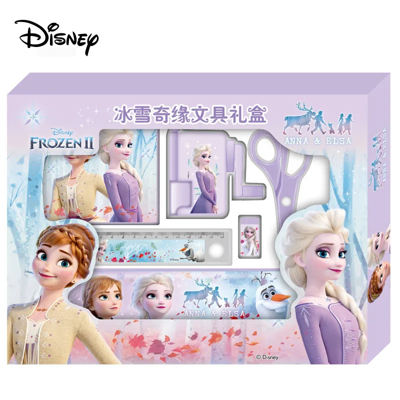 Disney Stationery 7-Piece Set Student Stationery Box Scissors Pencil Sharpener Ruler Pencil School Children Gift Box HolidayGift
Disney Stationery 7-Piece Set Student Stationery Box Scissors Pencil Sharpener Ruler Pencil School Children Gift Box HolidayGift