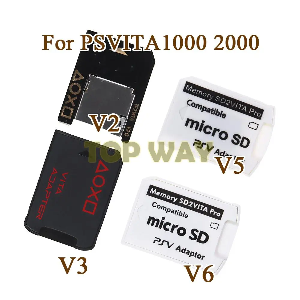 

1PC Version SD2VITA For PS Vita 1000 Memory TF Card for PSVita PSV 1000/2000 Game Card Adapter V2.0 V3.0 V5.0 System SD Micro