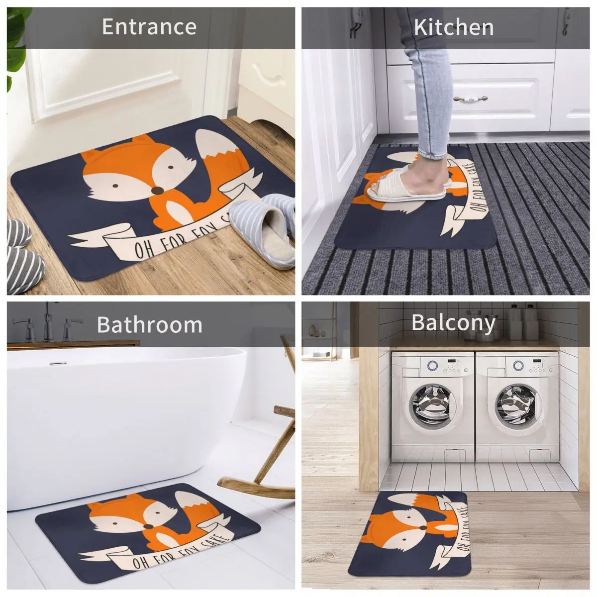 Коврик для ванной комнаты Oh For Fox, декор сакэ, 3D коврик, ковер, Придверный коврик, нескользящий вход, гостиная, домашняя кухня, моющийся туалет ...
Коврик для ванной комнаты Oh For Fox, декор сакэ, 3D коврик, ковер, Придверный коврик, нескользящий вход, гостиная, домашняя кухня, моющийся туалет ...