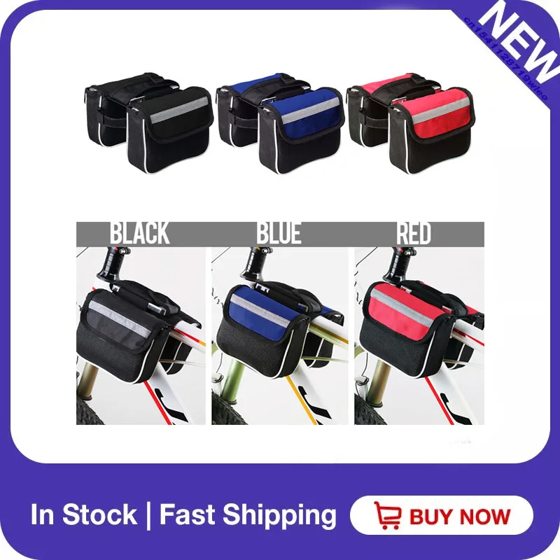Bicycle Storage Bag Frame Front Waterproof Saddle Bag Bicycle Phone Storage Bag Bicycle Accessories
Bicycle Storage Bag Frame Front Waterproof Saddle Bag Bicycle Phone Storage Bag Bicycle Accessories