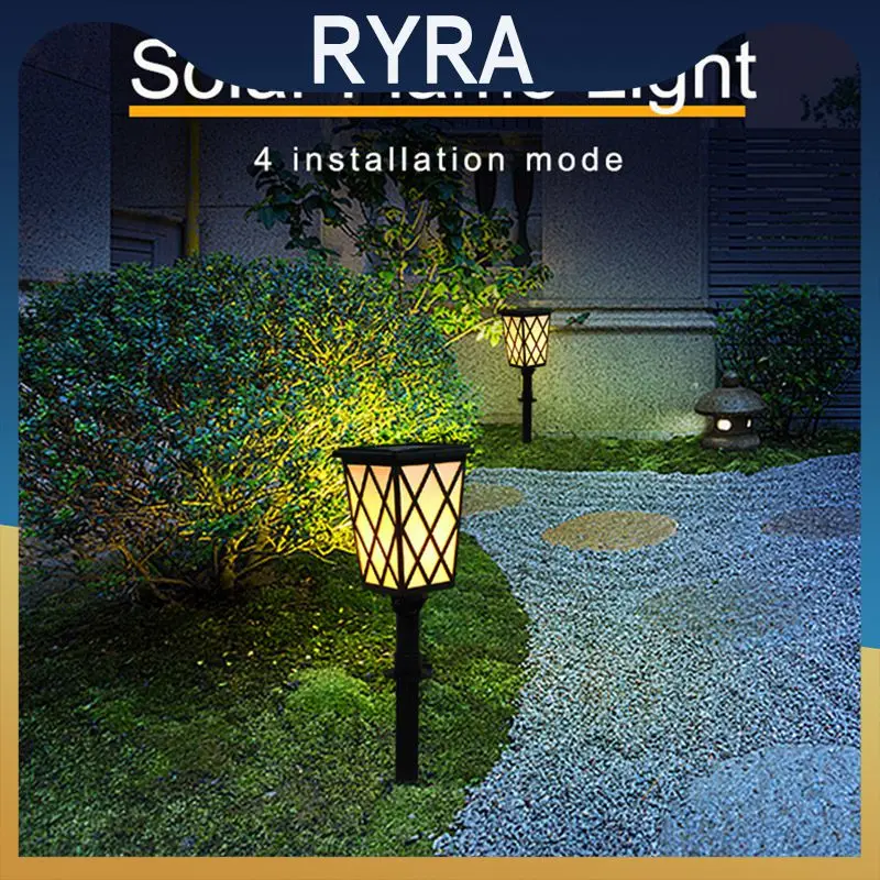 Solar Garden LED Light RGB Colorful Landscape Lighting Flame Lamp Outdoor Waterproof With Spiked Stand Lawn Decorative Lamp
Solar Garden LED Light RGB Colorful Landscape Lighting Flame Lamp Outdoor Waterproof With Spiked Stand Lawn Decorative Lamp