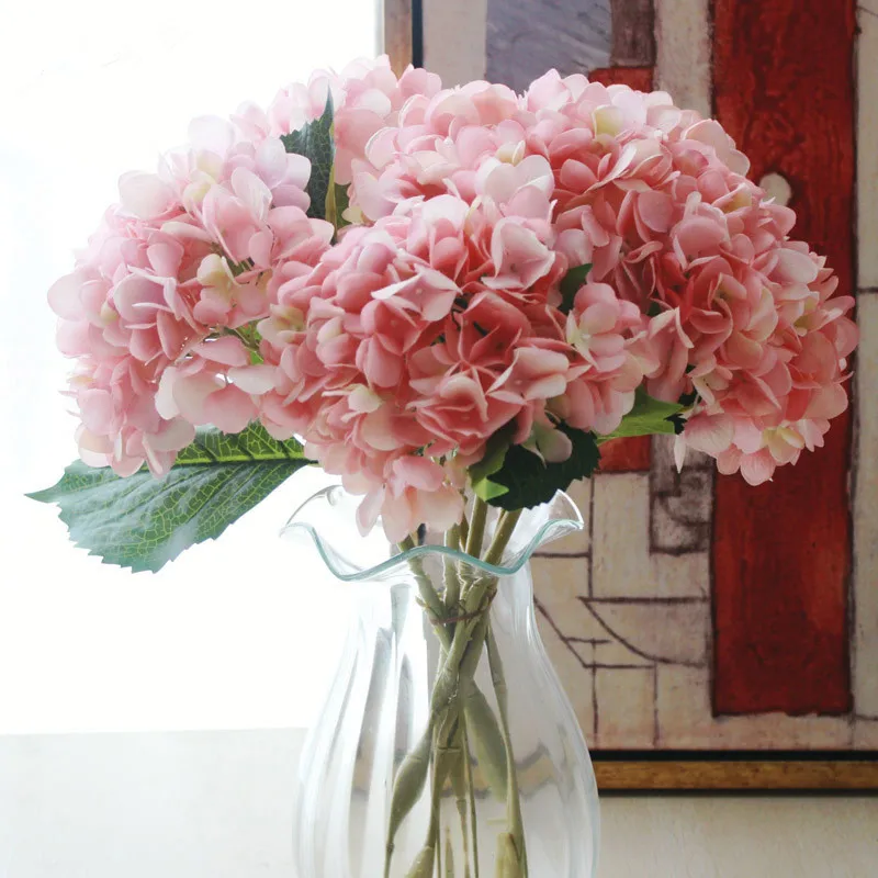 Artificial Hydrangea Flower Single Wedding Hydrangea Simulation Flower Silk Flower Arches Christmas Home Decorative Flowers
Artificial Hydrangea Flower Single Wedding Hydrangea Simulation Flower Silk Flower Arches Christmas Home Decorative Flowers