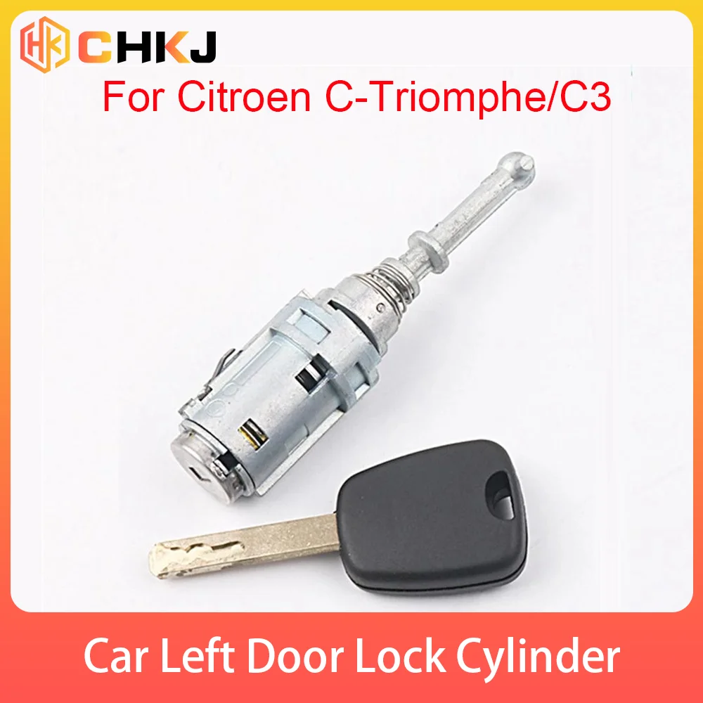 CHKJ For Locksmith Tool Car Left Door Lock Cylinder Locks With 1 Key Accessories For Citroen C-Triomphe/C3 High Quality
CHKJ For Locksmith Tool Car Left Door Lock Cylinder Locks With 1 Key Accessories For Citroen C-Triomphe/C3 High Quality