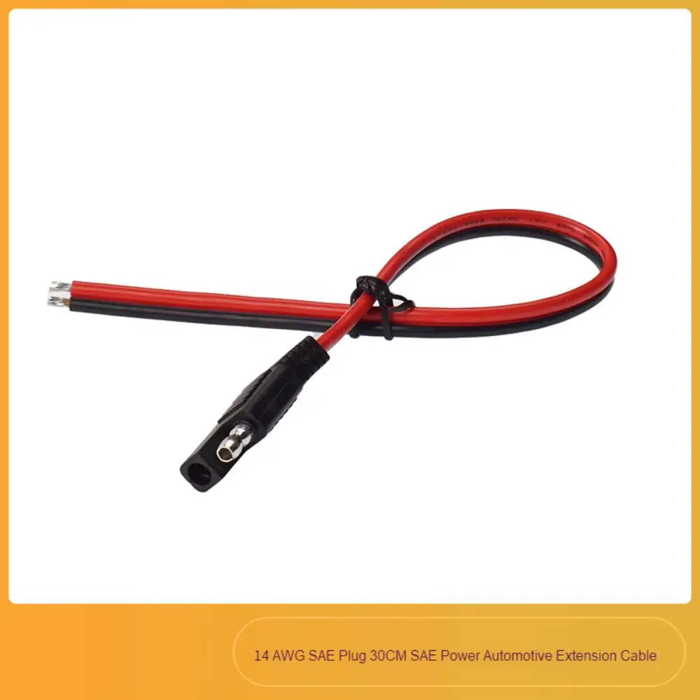 5pcs/lot 14AWG SAE Plug 30CM SAE Power Automotive Extension Cable Quick Disconnect Plug for Car Motorcycle Solar Panel Battery C
5pcs/lot 14AWG SAE Plug 30CM SAE Power Automotive Extension Cable Quick Disconnect Plug for Car Motorcycle Solar Panel Battery C