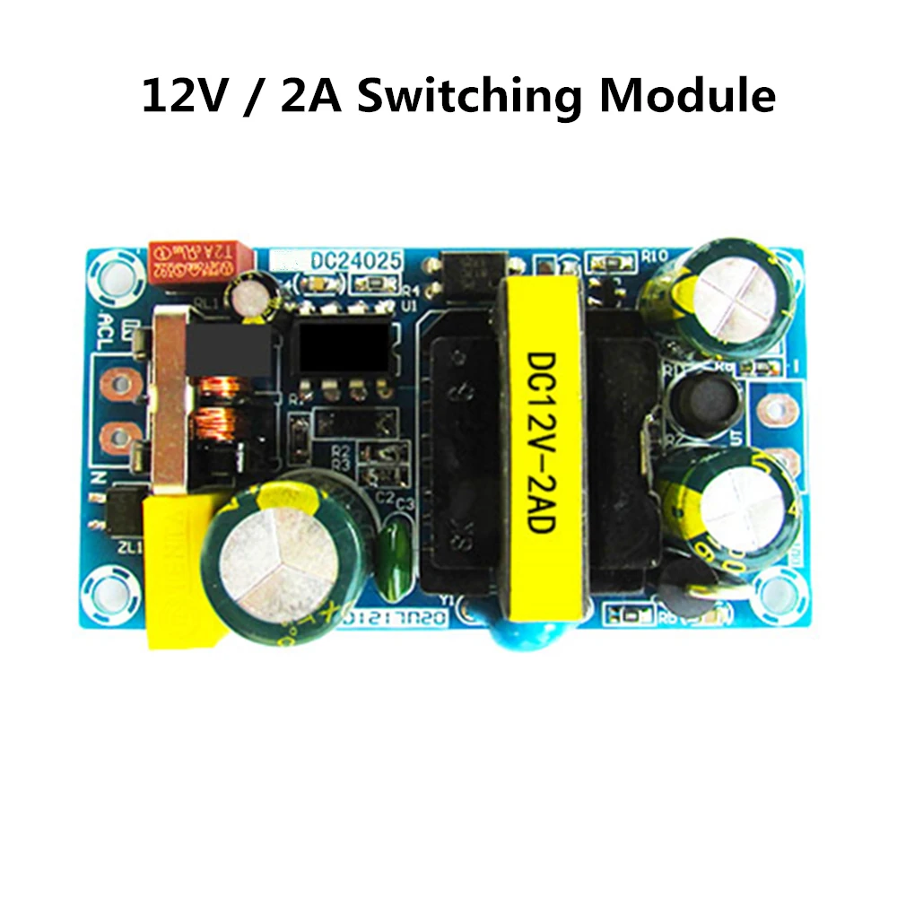 Импульсный источник питания GOODGOODDER AC-DC Switching Module 12В/2А 24Вт
Импульсный источник питания GOODGOODDER AC-DC Switching Module 12В/2А 24Вт