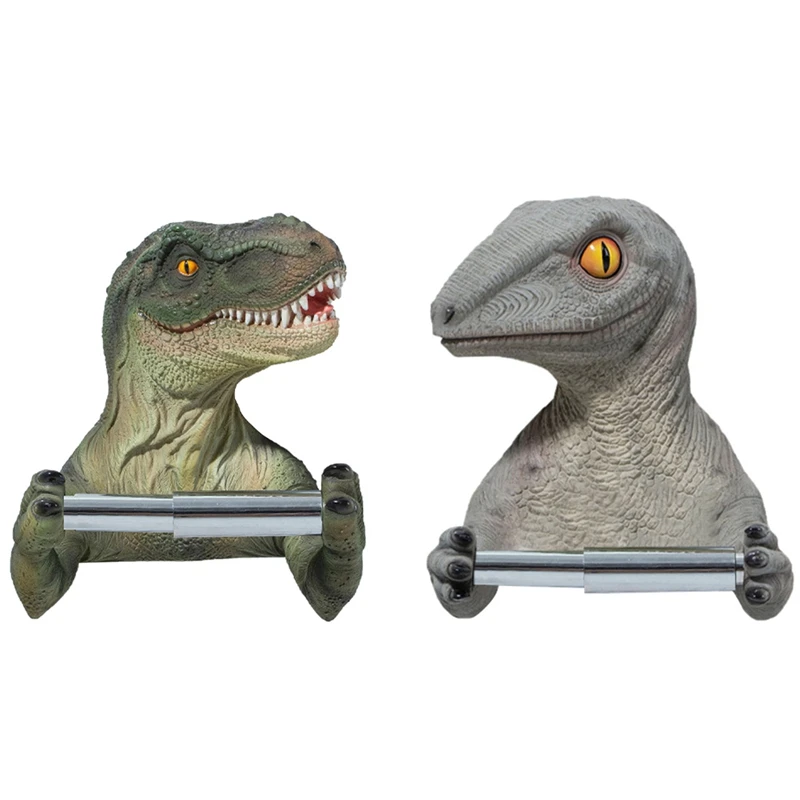 Dinosaur Toilet Paper Stand Tissue Holder Wall-Mounted Towel Rack For Bathroom Kitchen Stand Storage
Dinosaur Toilet Paper Stand Tissue Holder Wall-Mounted Towel Rack For Bathroom Kitchen Stand Storage