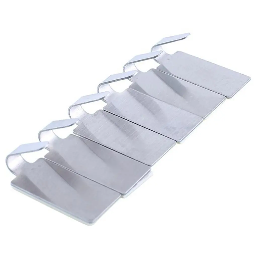 6pcs Adhesive Stainless Steel Bathroom Wall Hanger Stick On Adhesive Robe Towel Family Robe Hooks Bathroom Accessories
6pcs Adhesive Stainless Steel Bathroom Wall Hanger Stick On Adhesive Robe Towel Family Robe Hooks Bathroom Accessories