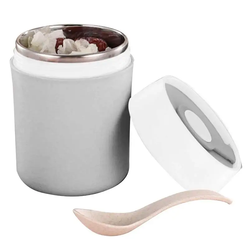 Insulated Food Jar 500ml Stainless Steel Bento Box Lunch Containers For Kids Adults Leak Proof Wide Mouth Food Soup Thermos
Insulated Food Jar 500ml Stainless Steel Bento Box Lunch Containers For Kids Adults Leak Proof Wide Mouth Food Soup Thermos