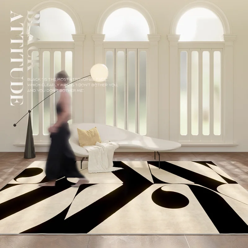 Geometric Black Carpet Living Room Nordic Home Rugs For Bedroom Modern Design Study Area Rug Sofa Coffee Table Floor Mat
Geometric Black Carpet Living Room Nordic Home Rugs For Bedroom Modern Design Study Area Rug Sofa Coffee Table Floor Mat