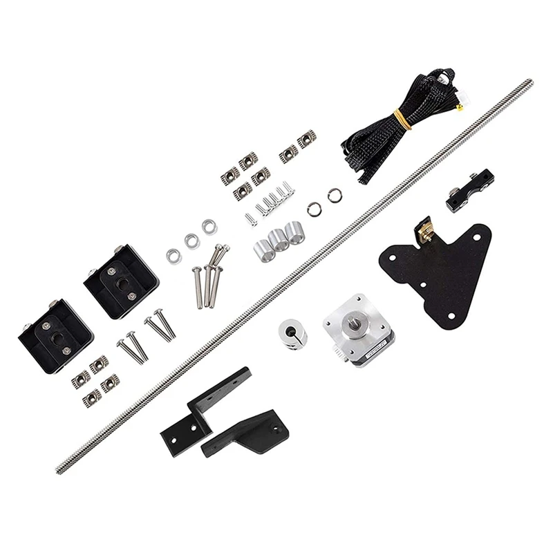 Double Z-Axis Upgrade Kit With Lead Screw Stepper Motor, Suitable For Ender-3 / Ender-3 V2 / Ender-3 Pro 3D Printer
Double Z-Axis Upgrade Kit With Lead Screw Stepper Motor, Suitable For Ender-3 / Ender-3 V2 / Ender-3 Pro 3D Printer