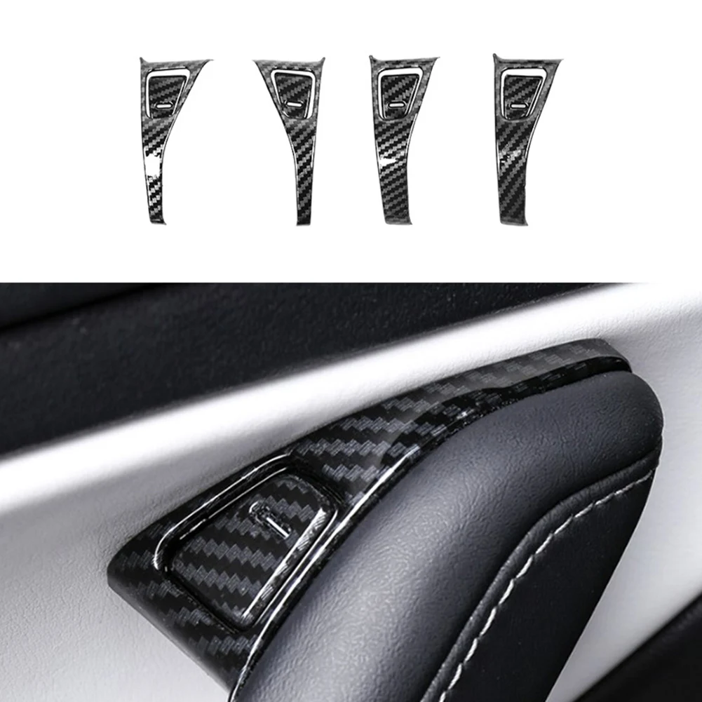 Button Protector Lift Switch Sticker 8pcs ABS Car Accessories Carbon Fiber Cover Trim Decorative Easy To Install
Button Protector Lift Switch Sticker 8pcs ABS Car Accessories Carbon Fiber Cover Trim Decorative Easy To Install