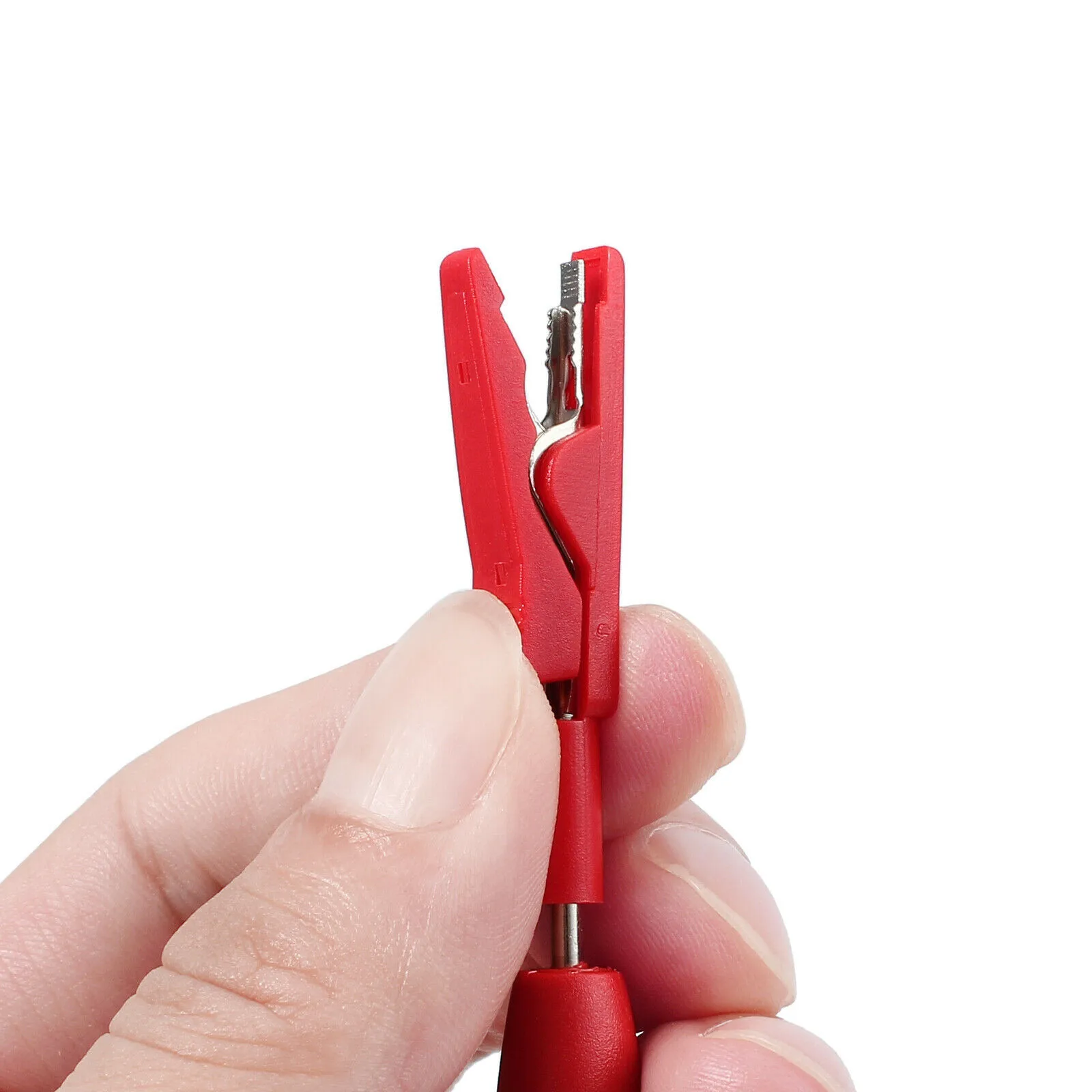 Digital Multimeter Test Lead Kit 1000mm Long 39"Test Probe Tip&Fluke Alligator Clip Test Line Red Black Multimeter Test Lead Kit
Digital Multimeter Test Lead Kit 1000mm Long 39"Test Probe Tip&Fluke Alligator Clip Test Line Red Black Multimeter Test Lead Kit