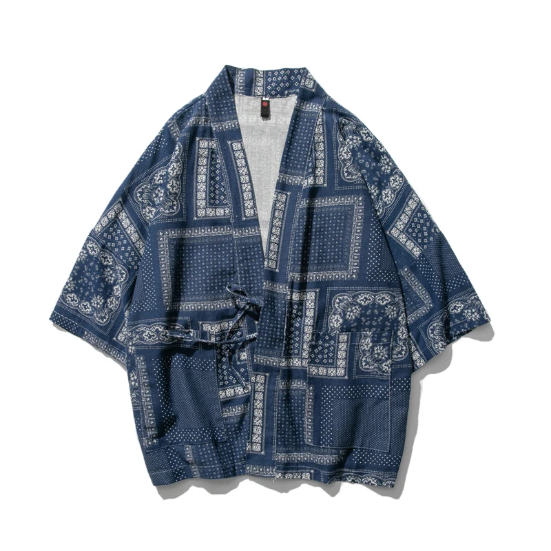 Men Japanese Style Samurai Kimono Haori Casual Harem Pants Streetwear Retro Chinese Style Print Blouse Tops Hanfu Robes Trousers
Men Japanese Style Samurai Kimono Haori Casual Harem Pants Streetwear Retro Chinese Style Print Blouse Tops Hanfu Robes Trousers