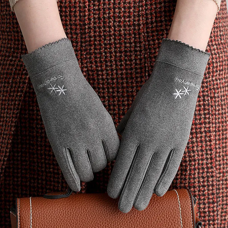 Warm gloves ms DE winter wool han edition sports outdoor cycling thickening touch-screen wind
Warm gloves ms DE winter wool han edition sports outdoor cycling thickening touch-screen wind