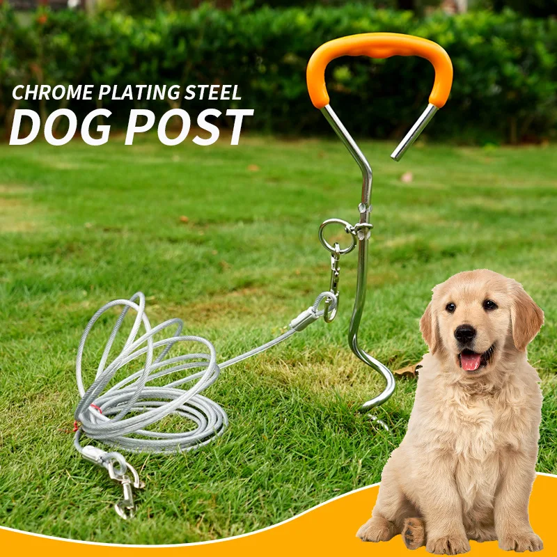Grass Outdoor Outing Dog Fixed Pile Tying Dog Chain Tied Dog Drill Nail Down Ground Peg Anchor Stakes Gazebo dog accessories
Grass Outdoor Outing Dog Fixed Pile Tying Dog Chain Tied Dog Drill Nail Down Ground Peg Anchor Stakes Gazebo dog accessories