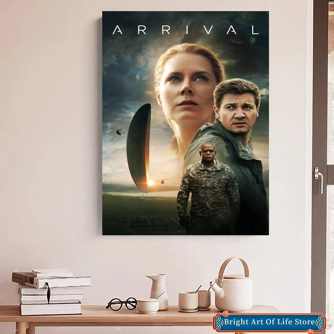 Arrival (2016) Movie Poster Art Cover Star Photo Print Apartment Home Decor Wall Painting (No Frame)
Arrival (2016) Movie Poster Art Cover Star Photo Print Apartment Home Decor Wall Painting (No Frame)