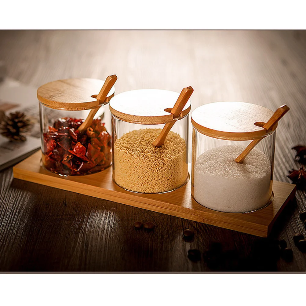 3 Pcs/1 Glass Seasoning Bottle Food Storage Jars Sealed Pot Containers Condiment Black Pepper
3 Pcs/1 Glass Seasoning Bottle Food Storage Jars Sealed Pot Containers Condiment Black Pepper